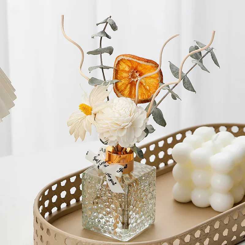 80ml Immortal Flower Flameless Aromatherapy Household Indoor Essential Oil Premium Bedroom Aromatherapy Perfume Decoration D260317