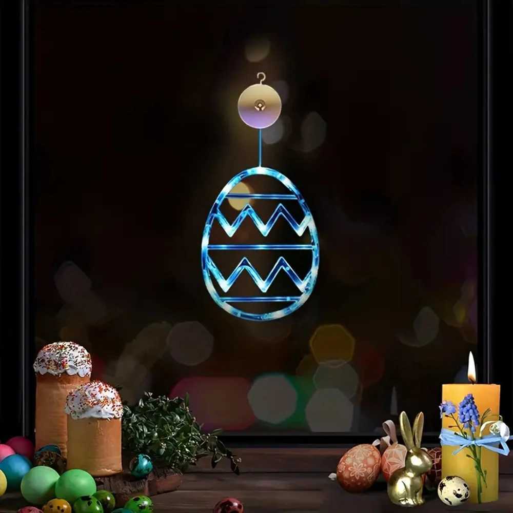Suction Cup Egg-Shape Lights For Easter Multi-Function Stable Lights Decor For Bedroom Home H260316