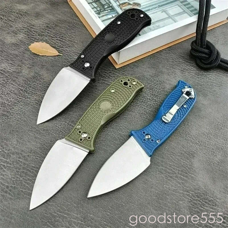 couteau High Quality C69 Folding Knife CPM S35VN Blade G10 Handle Outdoor pocket knife Hiking Camping Survival Self-defense Knives With Belt fixed bla - view 3