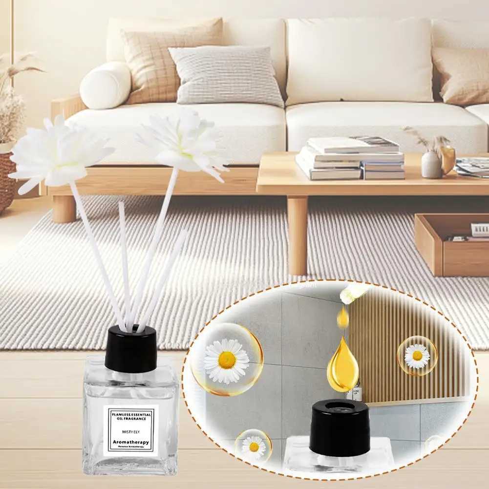 Fireless aromatherapy essential oil Natural long lasting Air Freshener Floral fragrance Oil with Reed Diffuser Stick For Home D260317