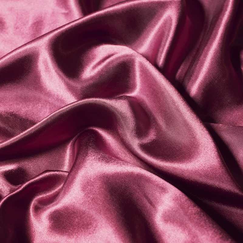 1Pc Satin Fitted Sheet Solid Colour Twin Full Queen Ice Silk Mattress Cover Natural With Elastic Band Bed Sheet No Pillowcase D260317