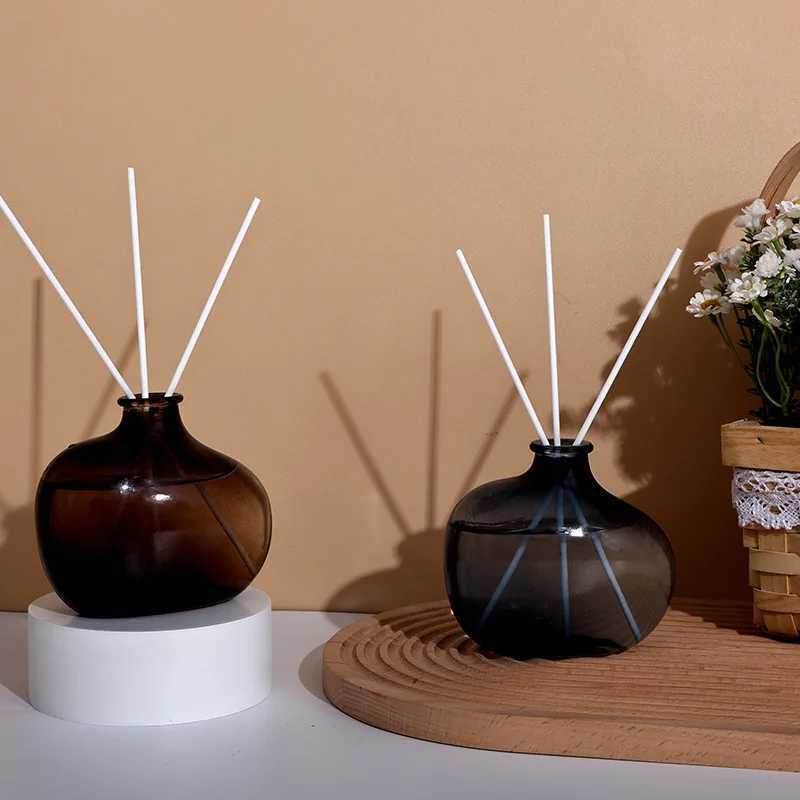 200ml/500ml Reed Diffuser Sets Jasmine Lavender Fireless Rattan Aromatherapy Rose Essential Oil with Fragrant Expanding Sticks D260317