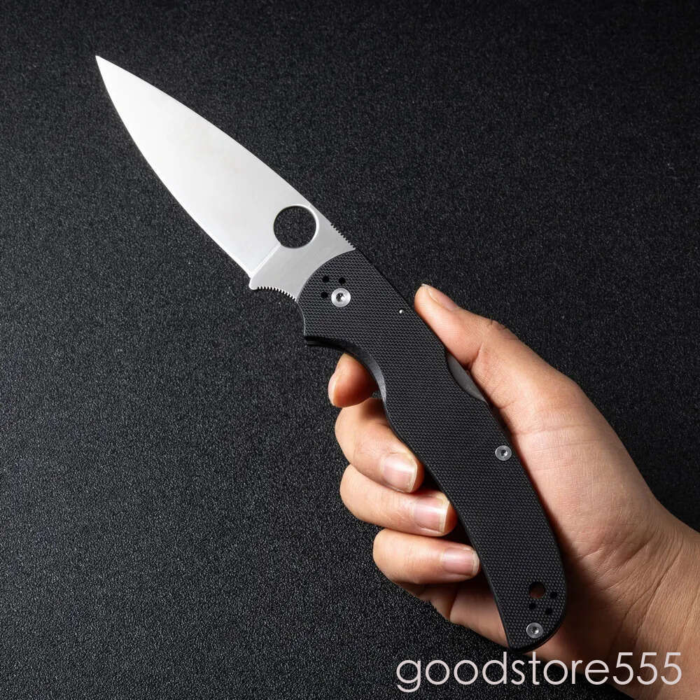 C244CPM Folding Blade Knife 3.7 fixed blade knife S30V pocket knife couteau Blade, G10 Handles