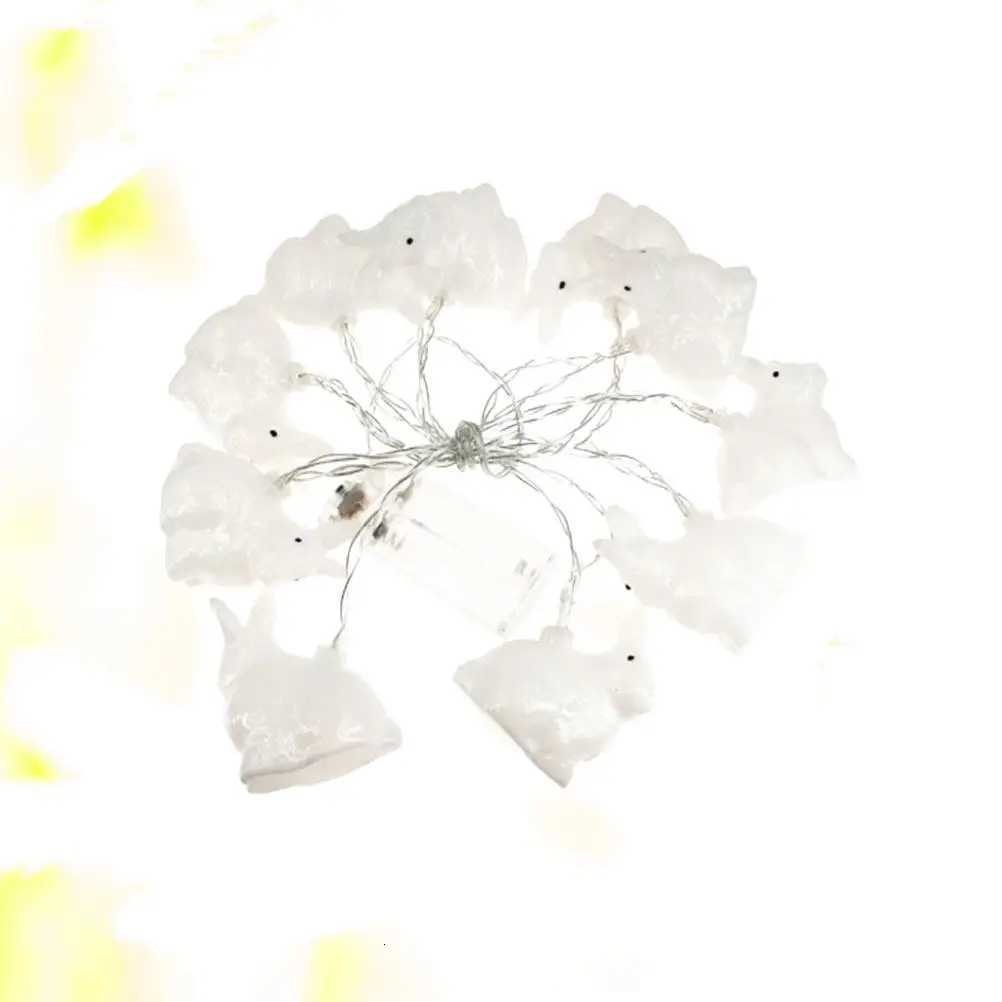 Rabbit String Light Easter Theme 10 LED 15 Meter Warm White Low Power High Brightness Decor Lamp for Indoor Outdoor Party H260316