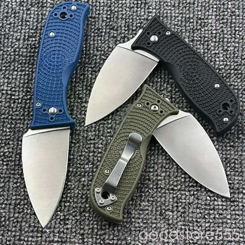 couteau High Quality C69 Folding Knife CPM S35VN Blade G10 Handle Outdoor pocket knife Hiking Camping Survival Self-defense Knives With Belt fixed bla - view 4