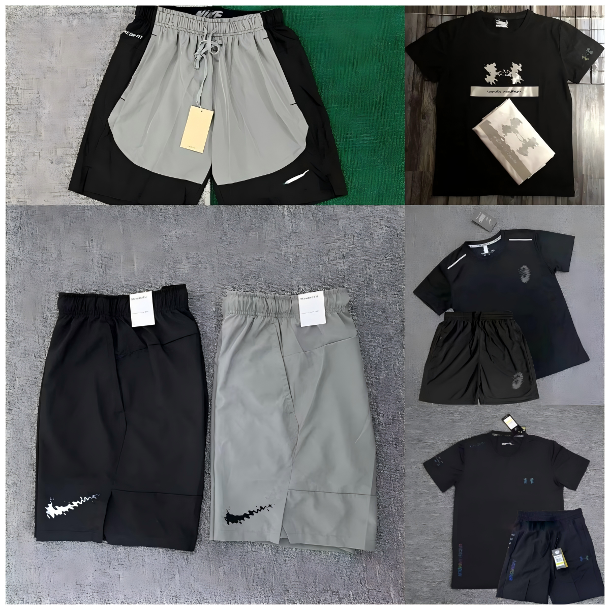 Designer mens niki techfleece shirt Tracksuits Running Fitness Basketball Mesh Shorts Summer quick-dry thin sports shirt Womens Fitness Suit Casual Beach Gym Short