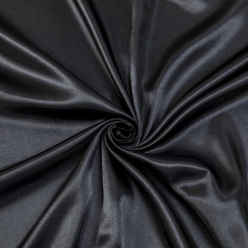 Black Luxury Ice Silk Bedding Set Satin Silky Duvet Cover Set With Pillowcase High-end Home Textiles Solid Color Bed Cover Sets D260317