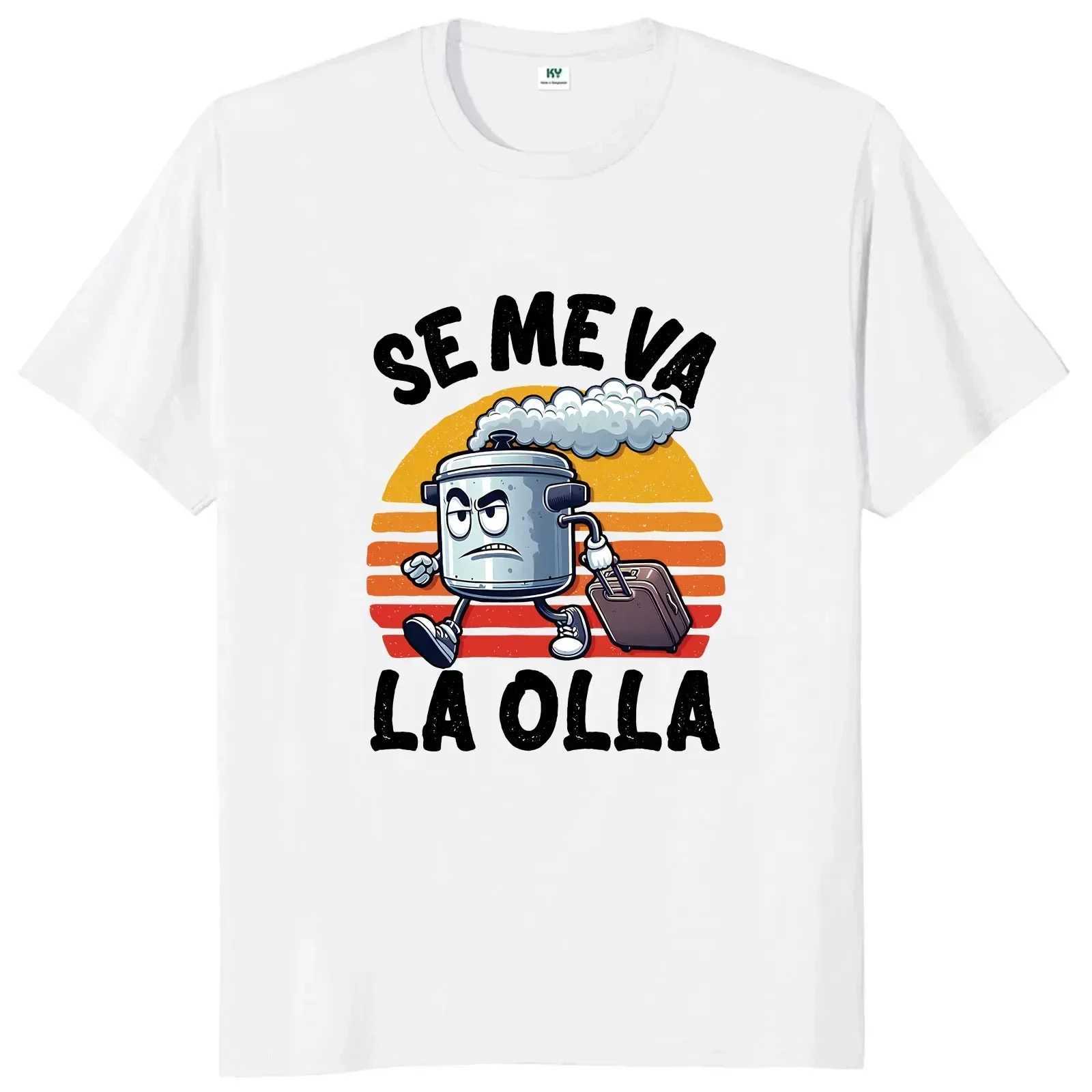Funny Se Me Va La Pinza T-shirt Fun Spanish Jokes Y2k Retro T-shirt Womens Mans Soft Unisex Casual Top Cute Graphic T Shirts M260317