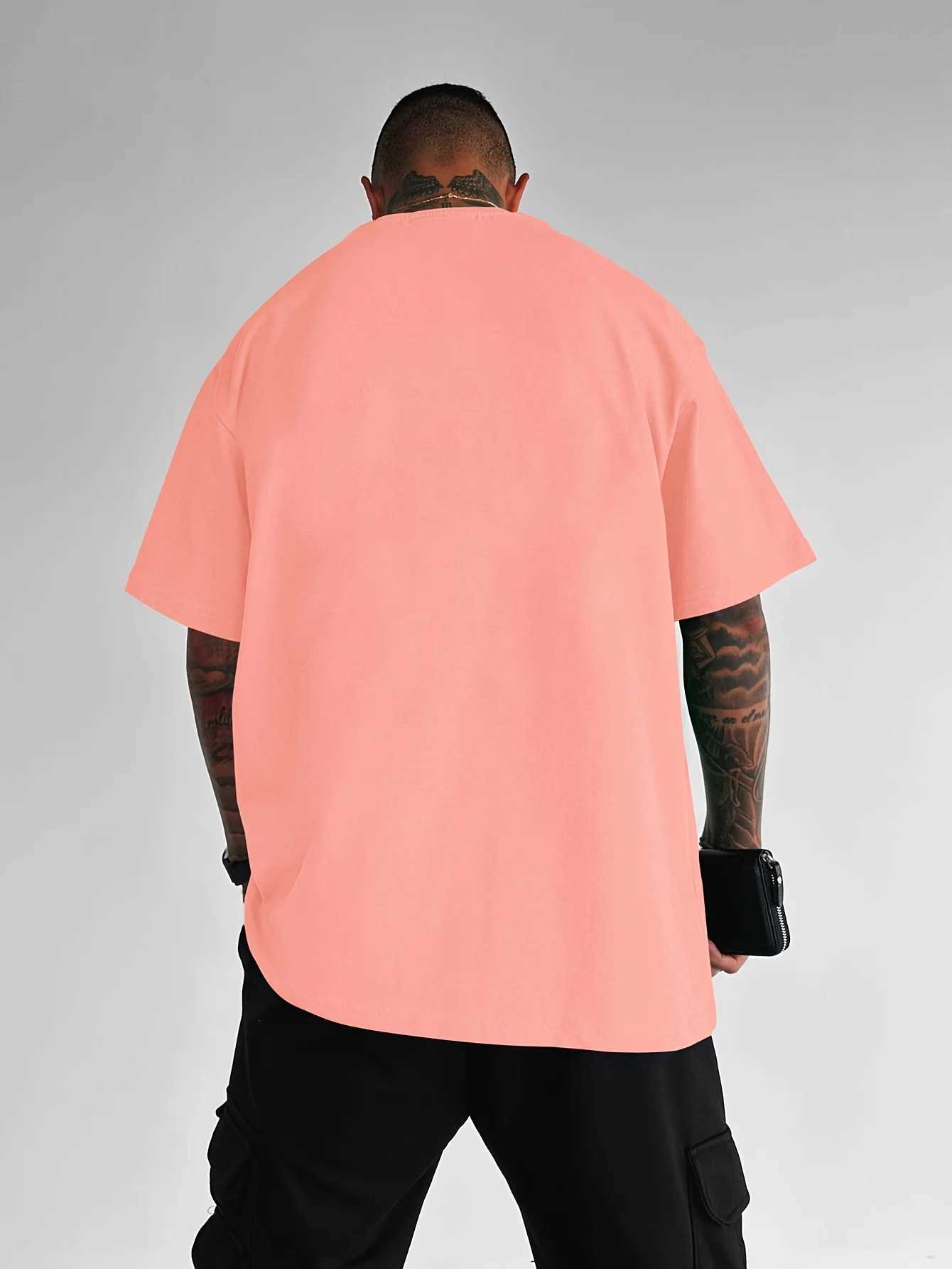 Summer European-style Men T-shirt Sunny Smiling Face Pattern Sunny Days Suitable Daily Outdoor Activities 100 Cotton Material M260317