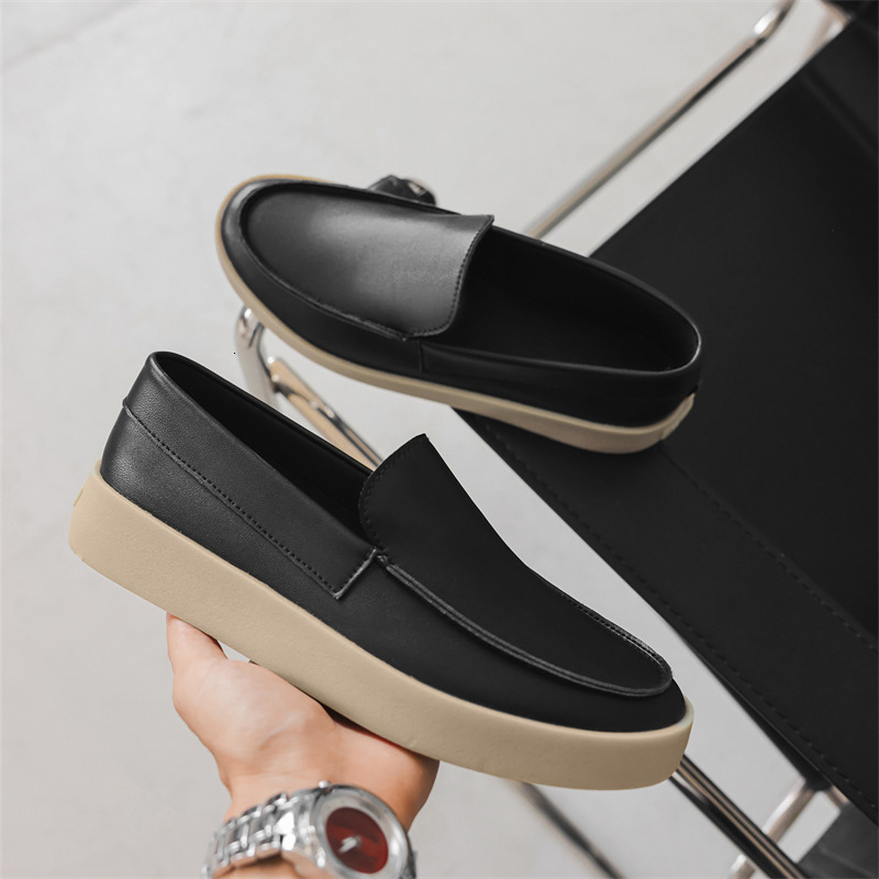 2026 Luxury Pure Originl Itlin Slip-on Shoes Comfortble Business Csul Lofers Flt Csul Lzy Men's Shoes