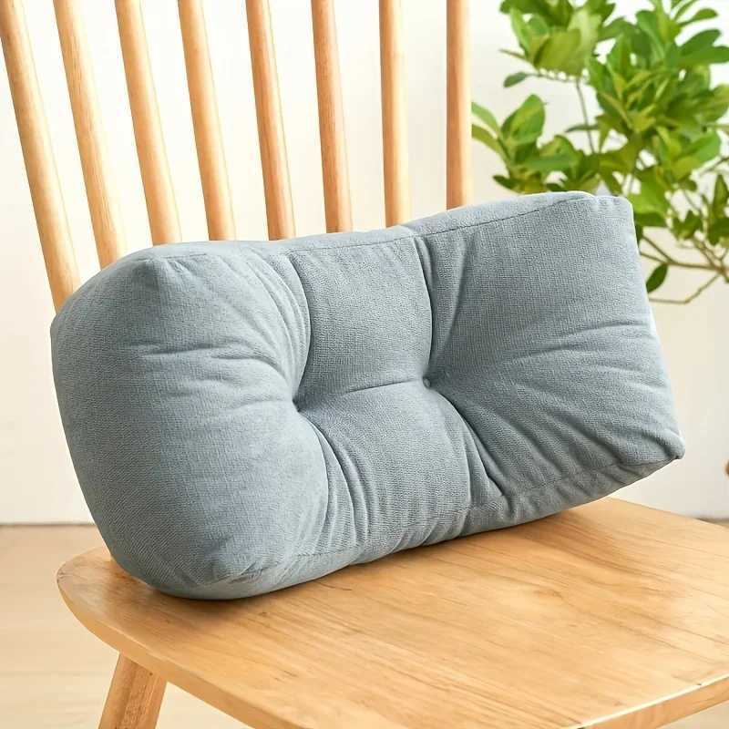 Waist Support Pillow Cushion Waist Protection Nap Pillow Chenille Weave Is Very Suitable for Office Chairs and Home Decoration D260317