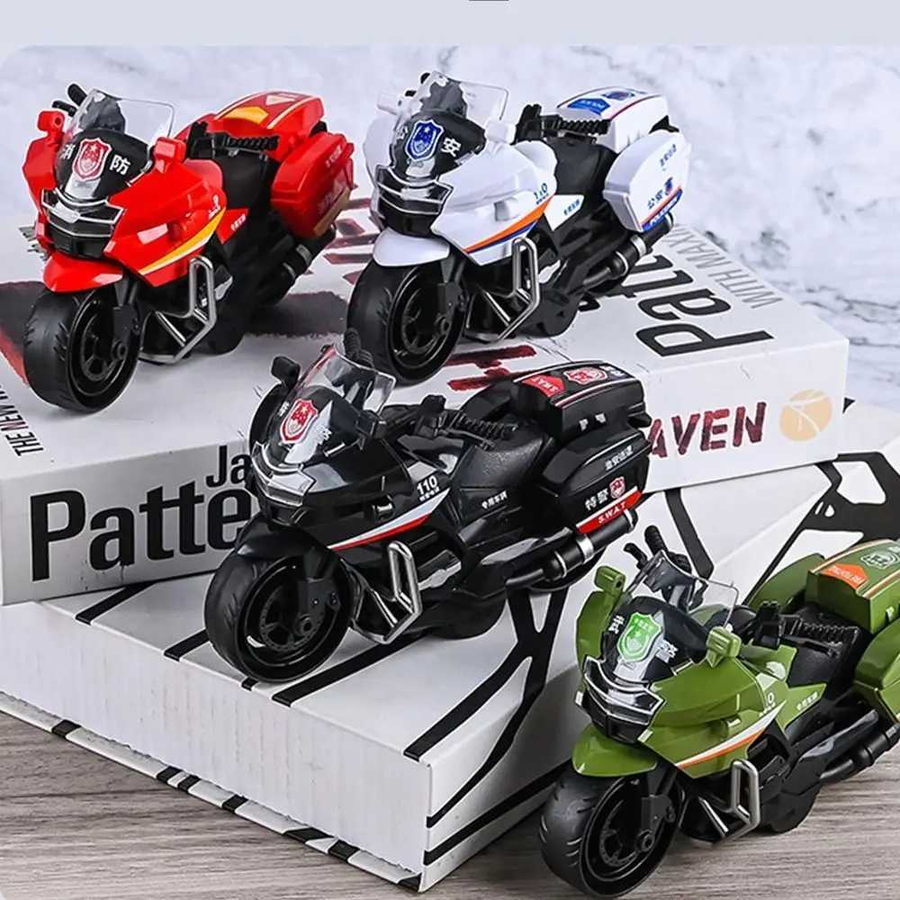 Mini Car Inertia forward Innovative styling Birthday Gift Plastic Inertia Car Children Educational Gift Motorcycle Model D260317