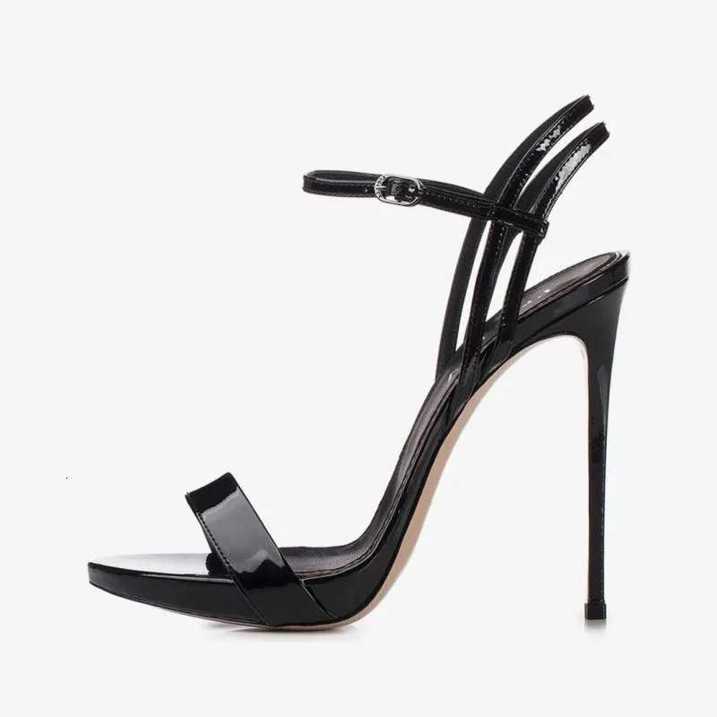 Super High Heel Sandals For Summer Sexy Style Slingback Banquet Womens Stiletto Shoes Peep Toe Plus Size 34-45 Dance Shoes New K260317