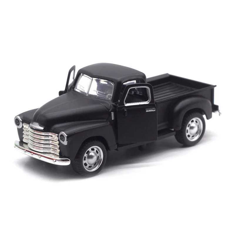 132 Classic Rustic Vintage Alloy Pickup Truck Vintage Pull-Back Car Model Toys D260317