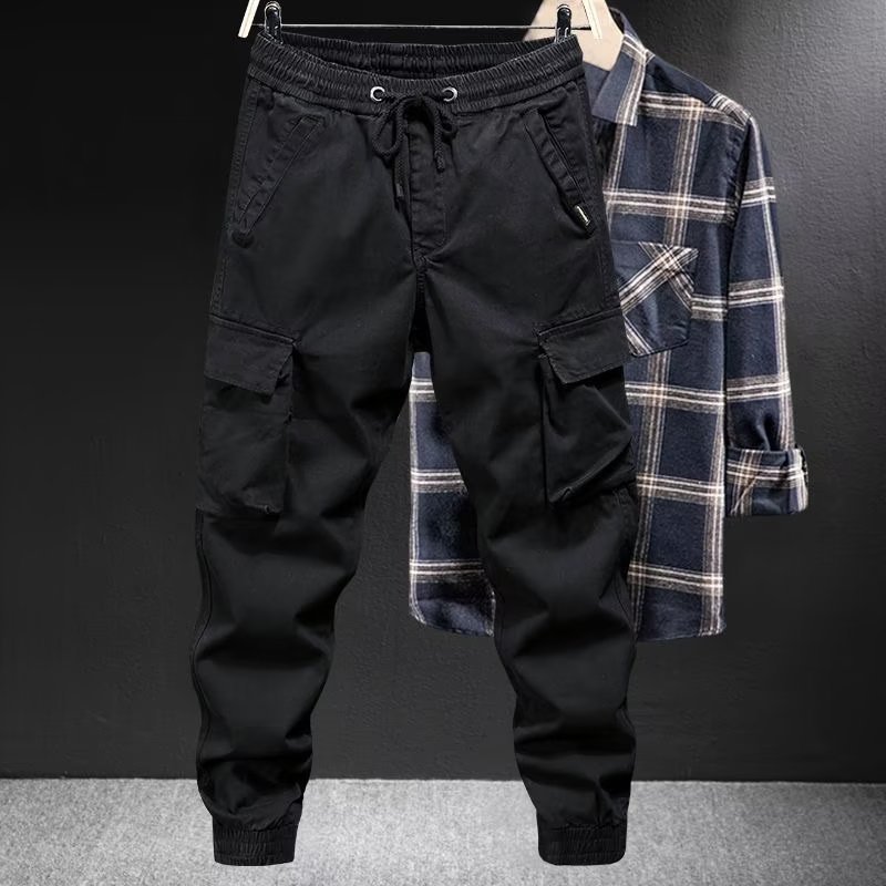 2026s New Design Stretch Cargo Pants Men Summer Thin Loose Fit Big Size m-5xl Workwear Long Pants Free Shipping