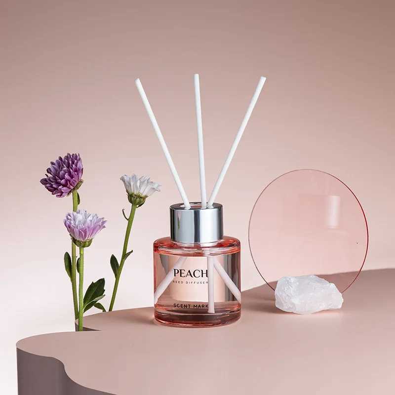 Y 50ML Reed Diffuser Bottle with Essential Oil Lavender Rose Jasmine Diffuser Sets Hotel Home Aromatherapy Air Fresh Fragrance D260317