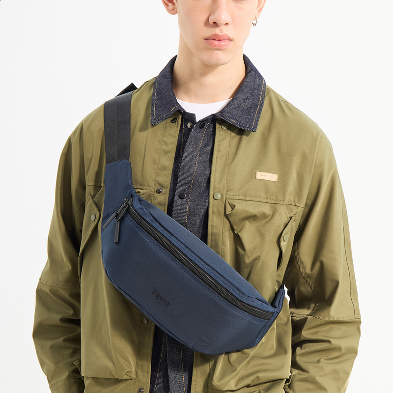 Splintertarn German WW2 Camouflage Fanny Pack Military Army Tactical Camo Sling Crossbody Waist Bag Cycling Phone Money Pouch 241228