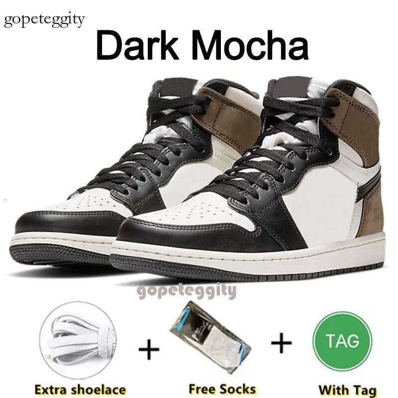 Designer Men Basketball Shoes Women University Blue Leather Hyper Royal Grey Chicago Red Dark Mocha OG Digital Pink Outdoor Sports trainers Sneakers 3