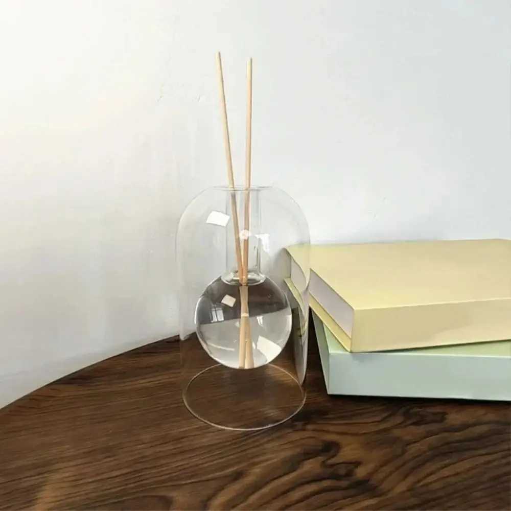 Creative Aromatherapy Diffuser Bottle Minimalism 130/200ML Essential Oil Evaporation Bottle Refillable Double Layered D260317