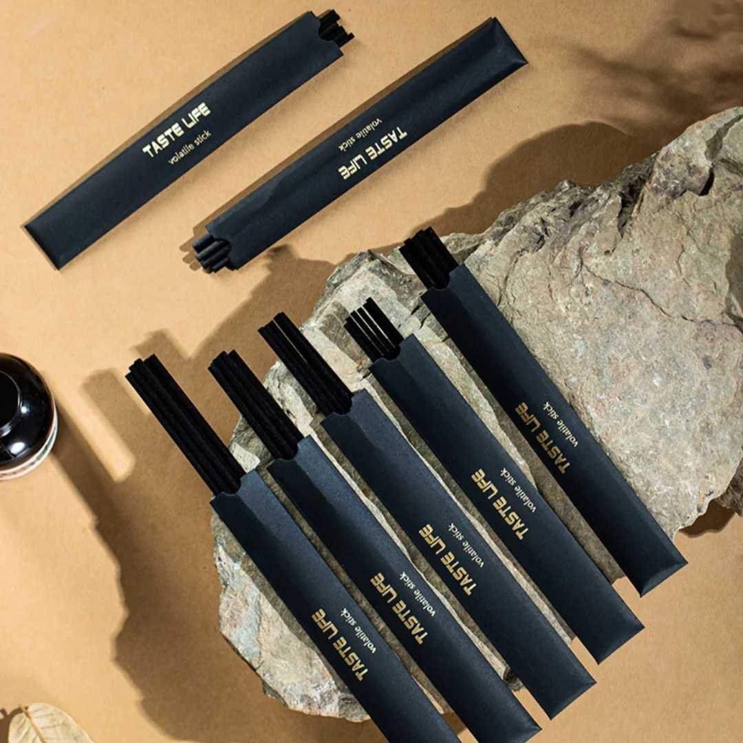 Rattan Reed Diffuser Sticks Natural Plant Aromatherapy Diffuser Air Freshener for Bathroom Deodorizing Home Decoration 17cm D260317