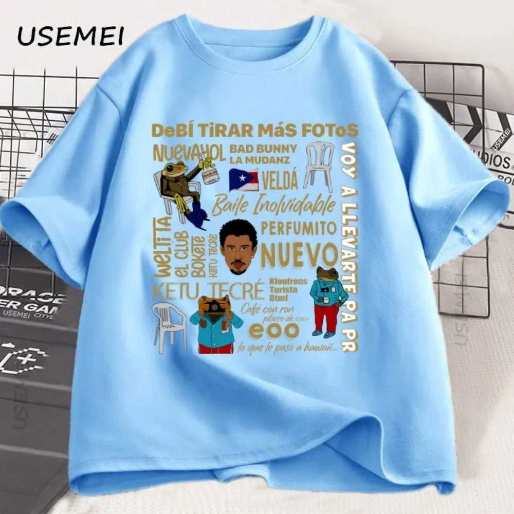 Summer Mens 100 Cotton Loose-Tee Shirt - Halaikiq Street Style Street Retro Trend - Fashionable and Versatile for All Genders M260317