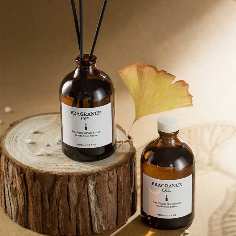 100ml Hotel Aromatherapy Essential Oil White Tea Rose Bedroom Lasting Fragrance Freesia Bathroom Deodorizes Reed Diffuser D260317