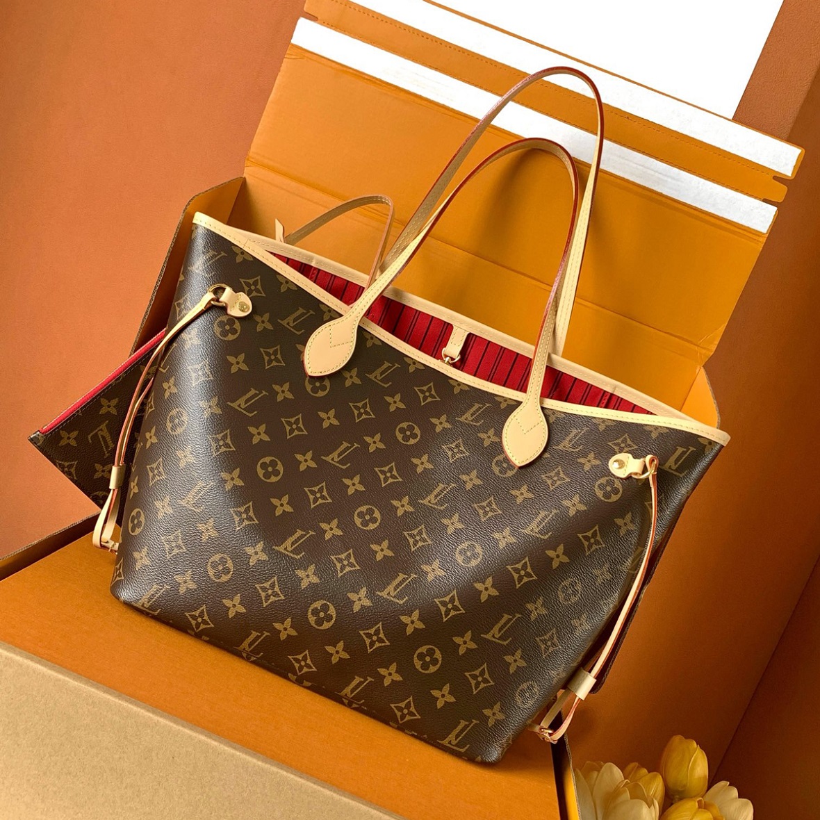 tote bag designer bag shoulder bag luxury women retro high quality diagonal cross bag handbag neverfulltote