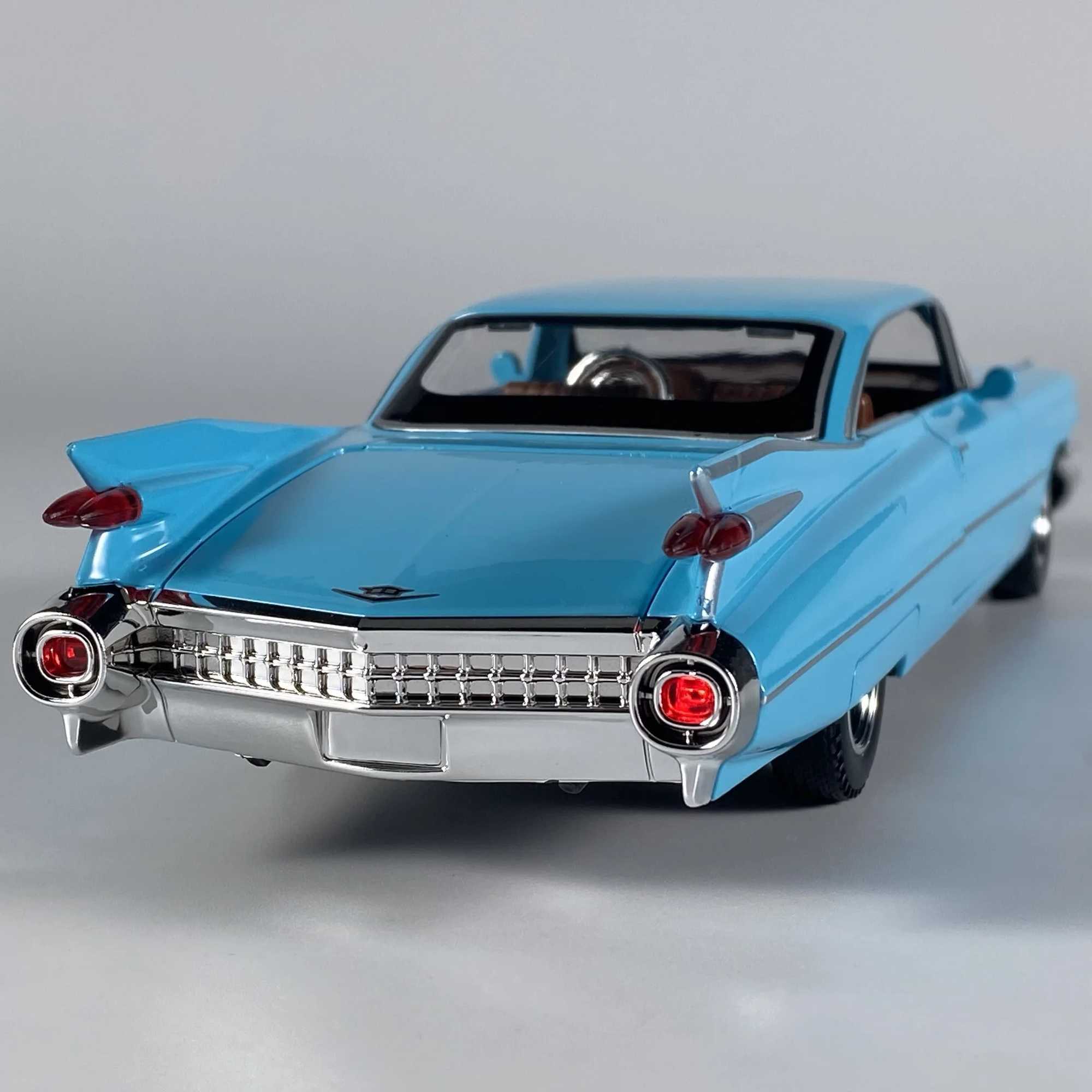 124 Scale Cadillac Eldorado Biarritz 1959 Series 62 Alloy Diecast Metal Model Desktop Ornaments Kids Gift Birthday Present Boys D260317