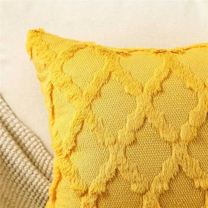 1/2Pcs 30x50cm 45x45cm Black Pillow Covers Plush Fluffy Cushion Covers for Farmhouse Rustic Gift Pillow Covers Christmas Decor D260317