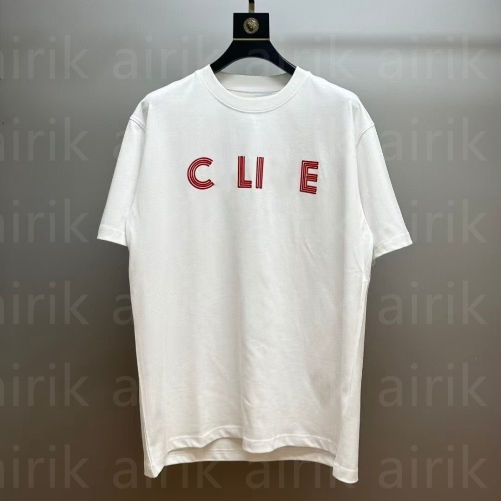 Womens Mens T-Shirt Designer Letters Print T Shirt Cotton TShirt Crew Neck Short Sleeve Tees Summer Casual Unisex Tops Fashion Clothing