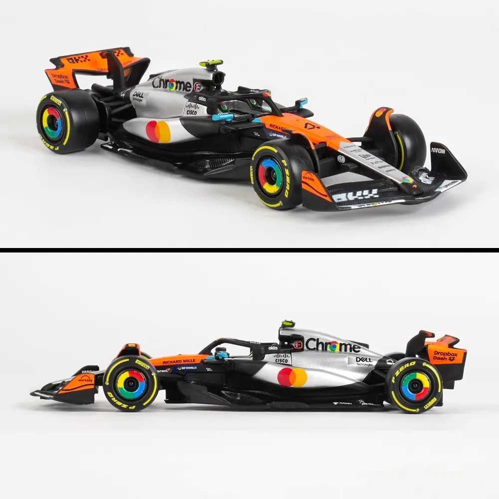 New In Stock Bburago 143 Mclaren F1 Mcl39 2025 Britain Gp Alloy Miniature Silverstone Circuit Car F1 Model Custom Toys Gift D260317