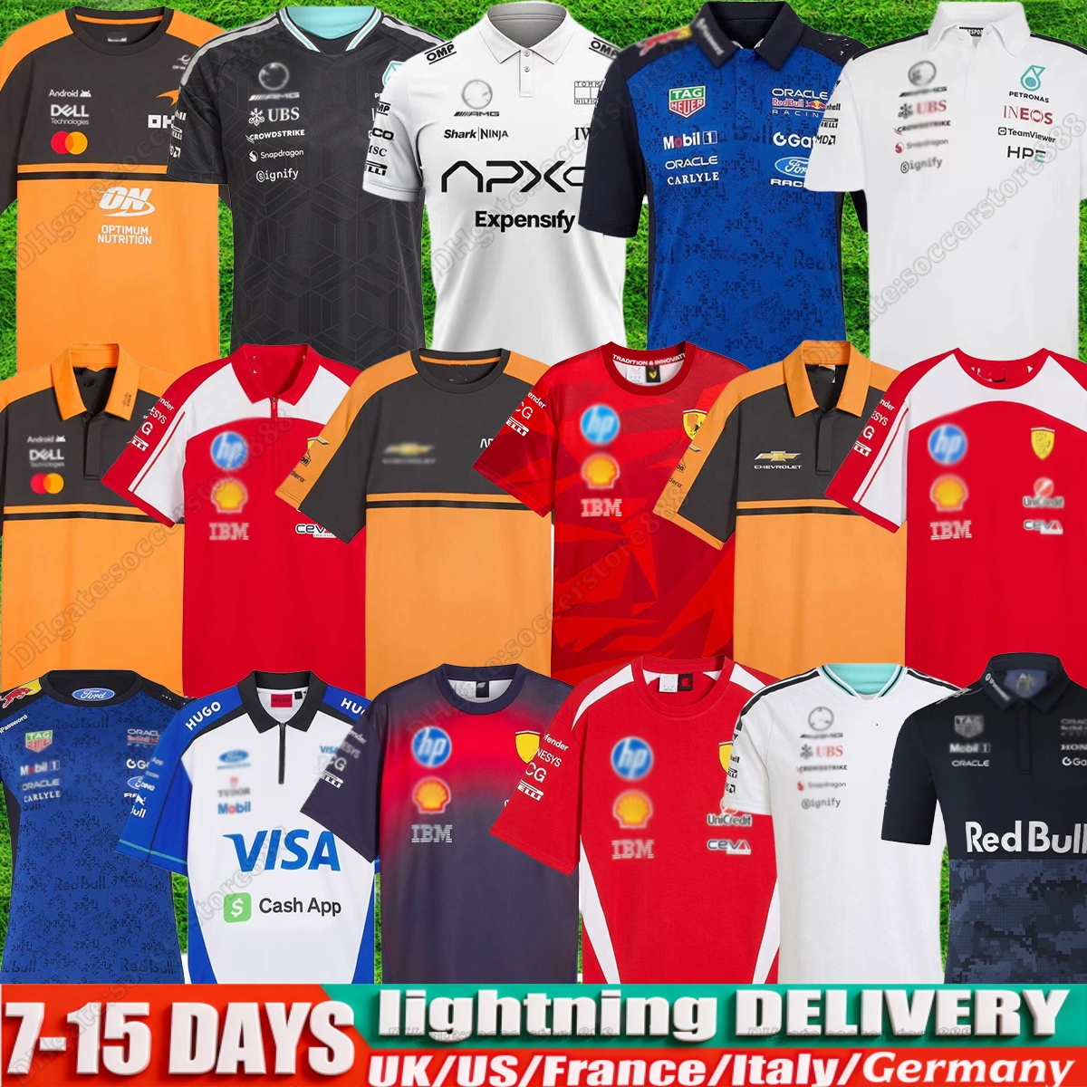 2025 26 AstonES MartinES Men's T-Shirts Jersey MercedesES AlonsoES S-5XL F1 Official Mens Fernando T-Shirt Casual Stroll POLO Car Motorsport Formula 1 F1 Racing Suit