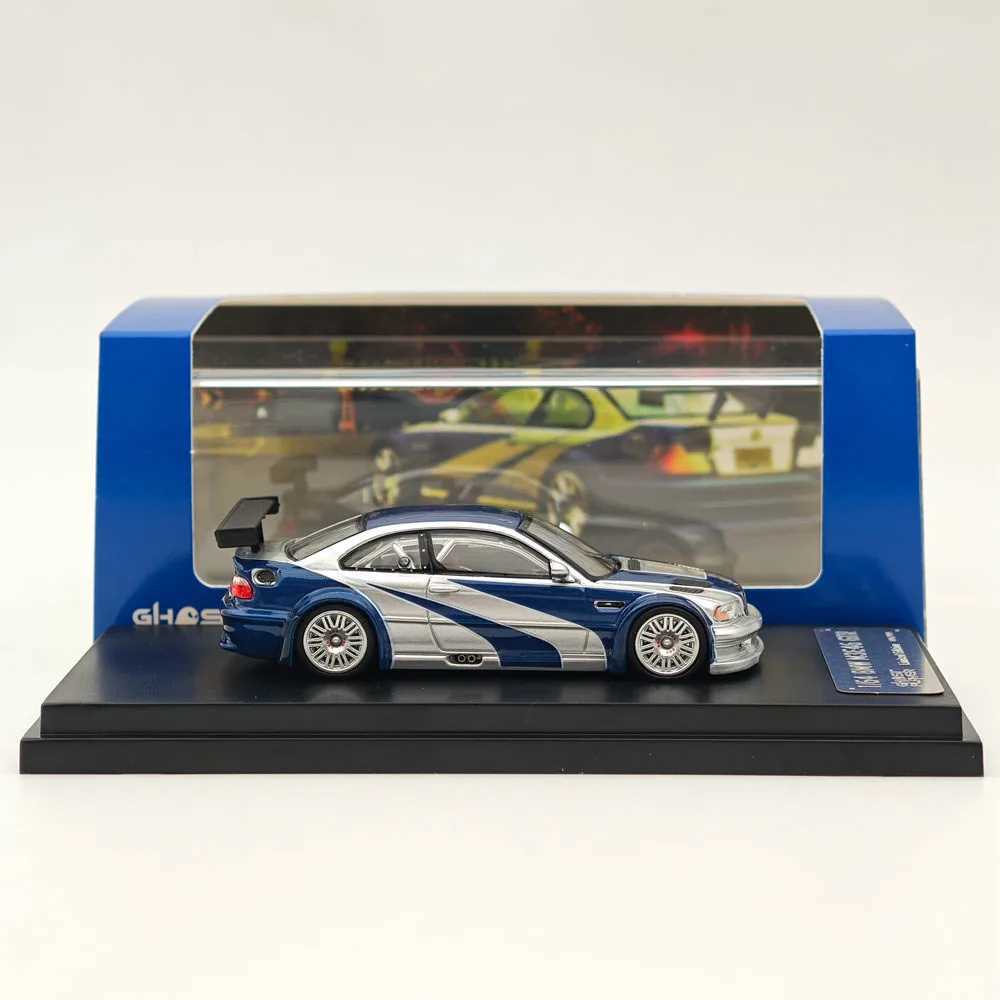 Ghost Player 164 for M3 E46 GTR by DCM Diecast Model Car miniature Limited Collection Auto Toys Gift D260317