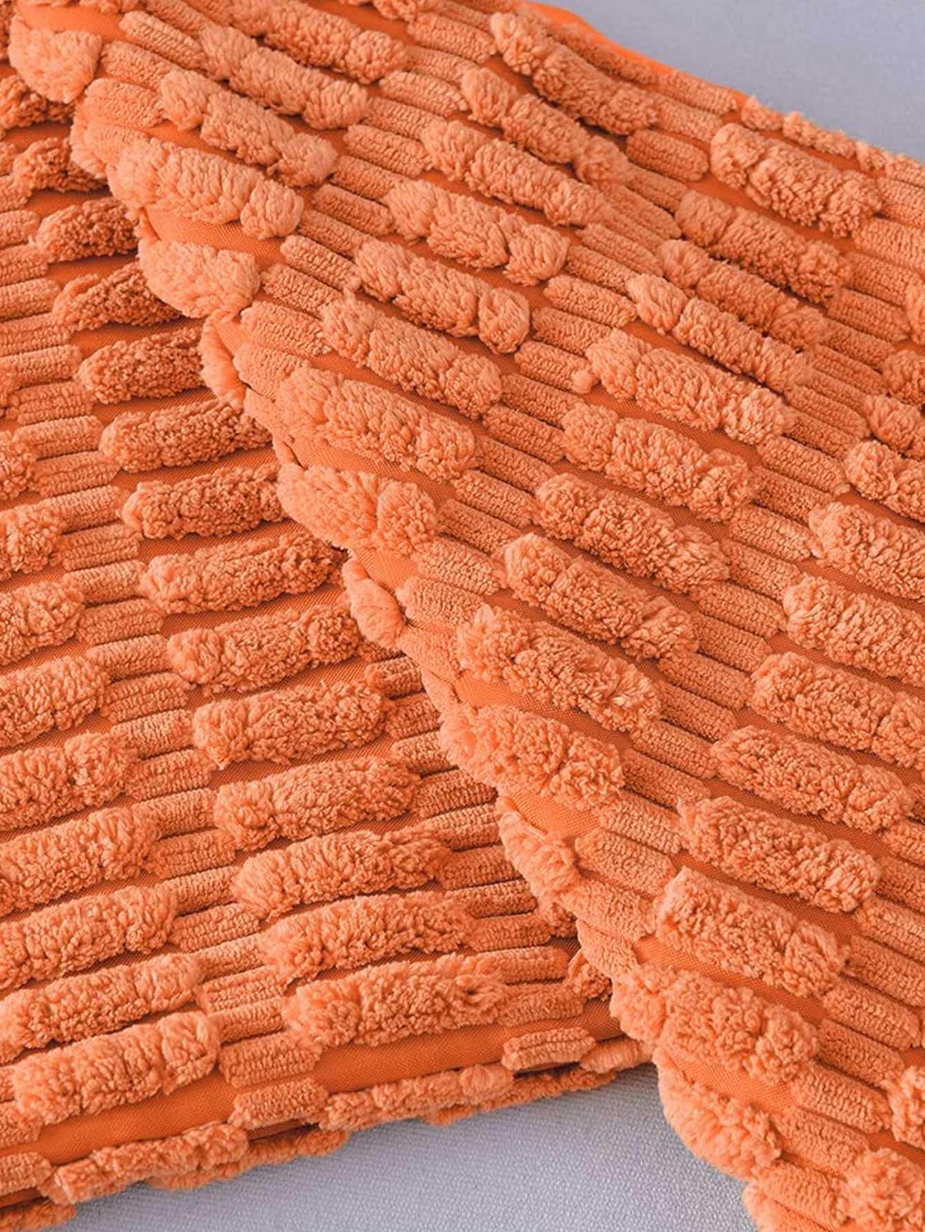 1pc Super Soft Striped Corduroy Pillow Covers Cushion Cases Pillowcases for Couch Sofa Bed Farmhouse D260317