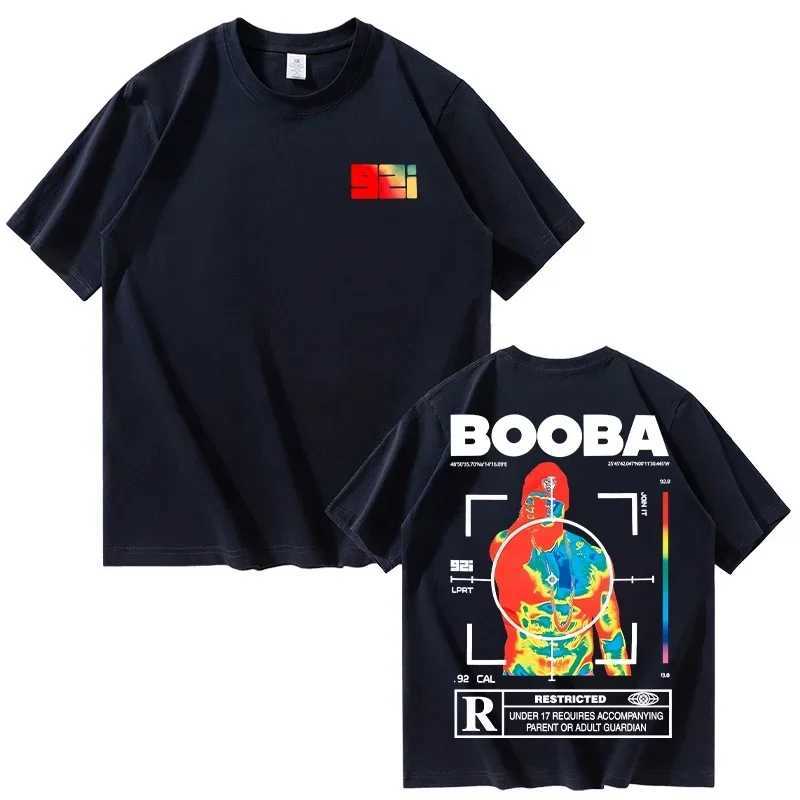 New Summer Men Fashionable Loose T-shirt Made of 100 Pure Cotton Soft Texture Stylish Versatile Suitable for Daily Casual Wear M260317