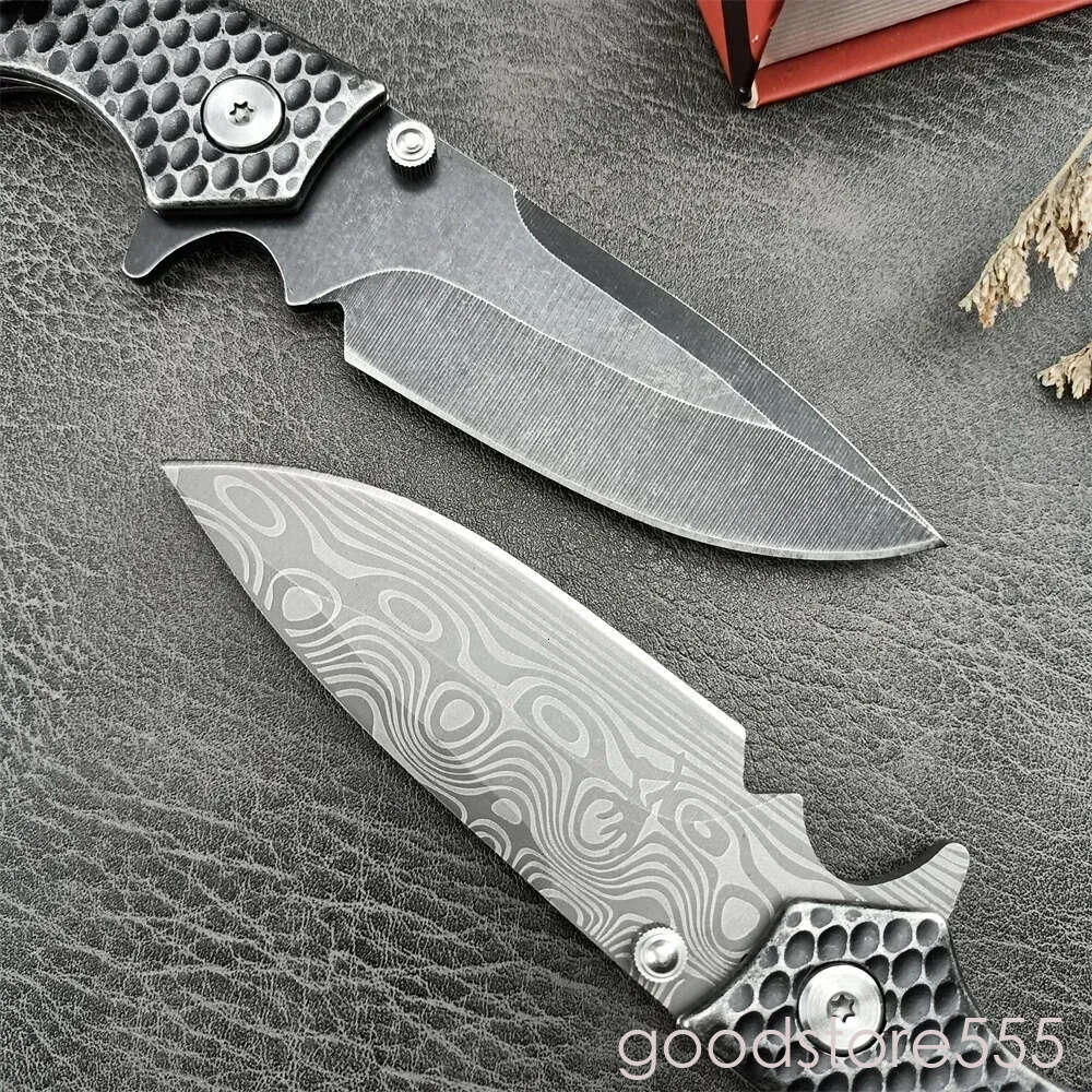 pocket knife KS 1353 Tappet Strider Pocket Folding couteau Knife fixed blade knife ALL Steel Handle Multifunction Tactical Outdoor Knives Hunting Kniv