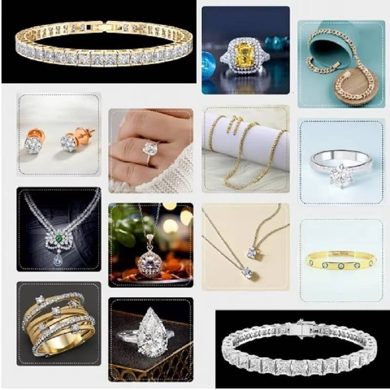 Round Diamond Rings Elegant Lab Grown IGI Certified Fine Jewelry for Engagement Wedding or Gift Available in Sizes and Carats