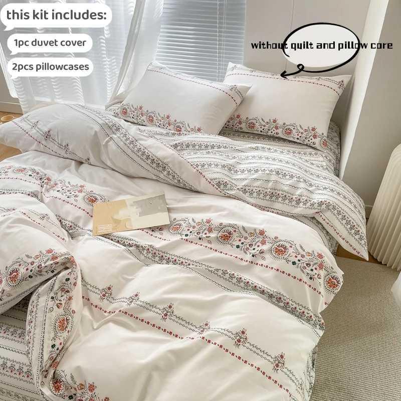 100 cotton bedding Set Girls Twin Queen King Size Duvet Cover Pillowcase 3pcs 1duvet cover and 2pcs pillowcase without core D260317