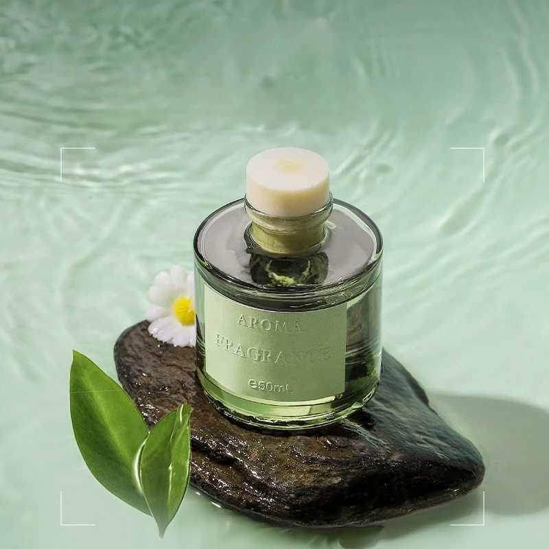 1PC 50ml Reed Diffuser Gift Set Home Fragrance Oil with Reed Sticks Home Air Freshener Essential Oil for Bathroom Accessories D260317