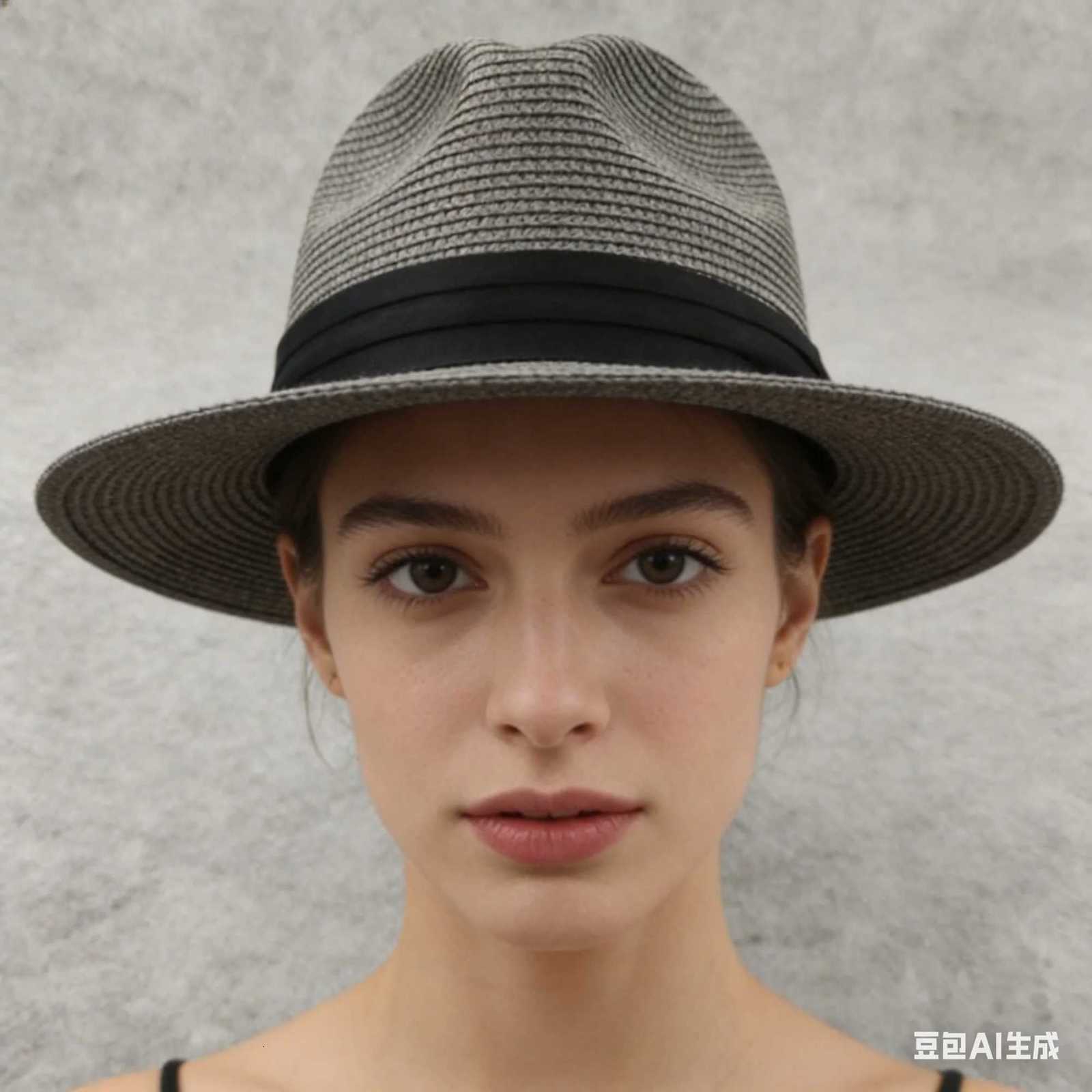 Summer Classic Sun Hats for Men Women Children Panama Hats Wide Brim Beach Straw Hat H260317 - view 4