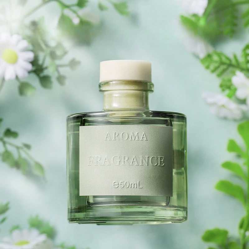 1PC 50ml Reed Diffuser Gift Set Home Fragrance Oil with Reed Sticks Home Air Freshener Essential Oil for Bathroom Accessories D260317