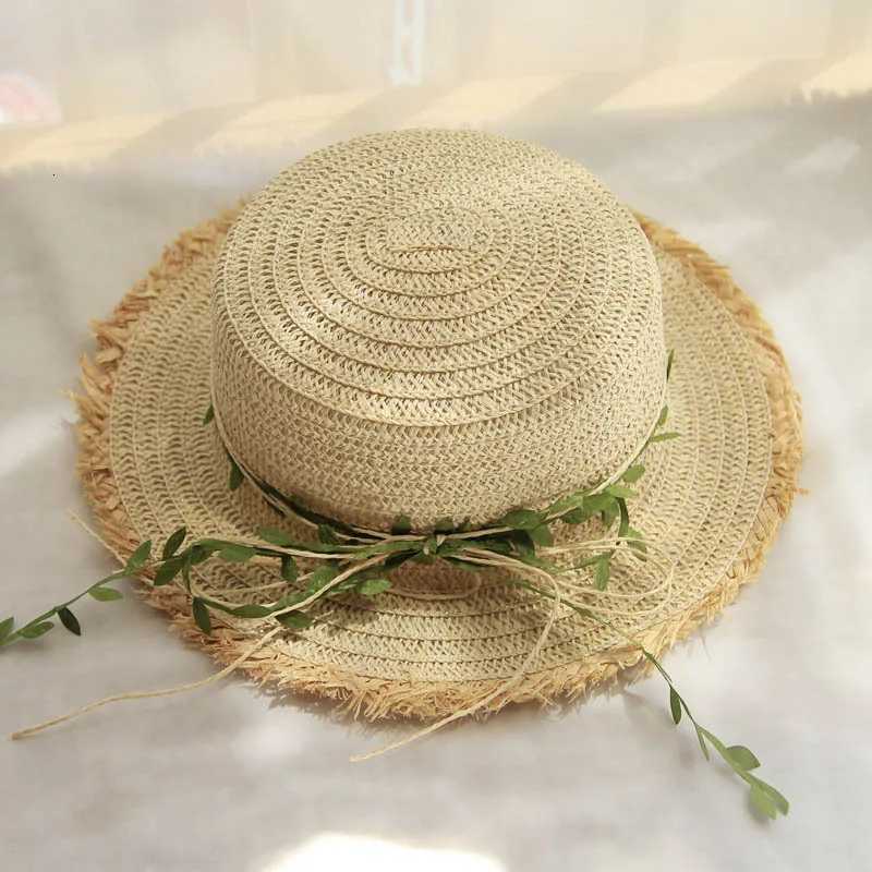 2025 Hot Rattan Weave Sun Hat Women UPF50 Wide Brim Bow Ribbon Adjustable Summer Beach Vacation Ready Foldable H260317 - view 5