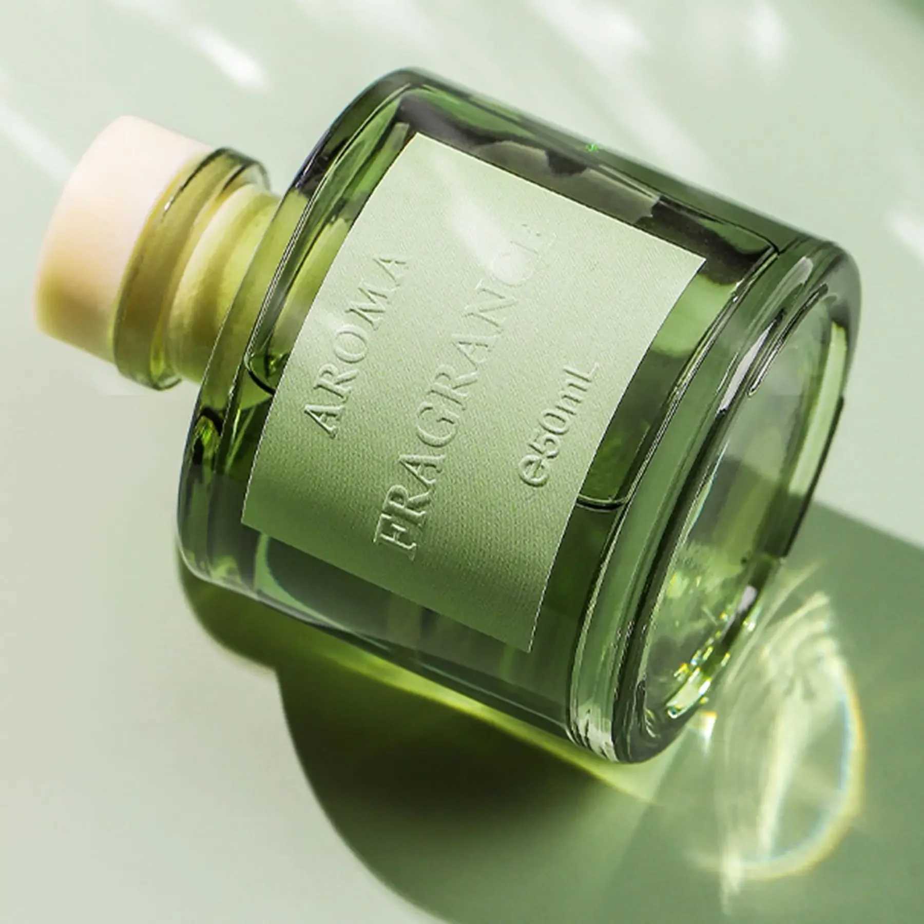 Home rattan flameless essential oil diffuser dry flower gardenia essential oil fragrant flower perfume air freshener D260317