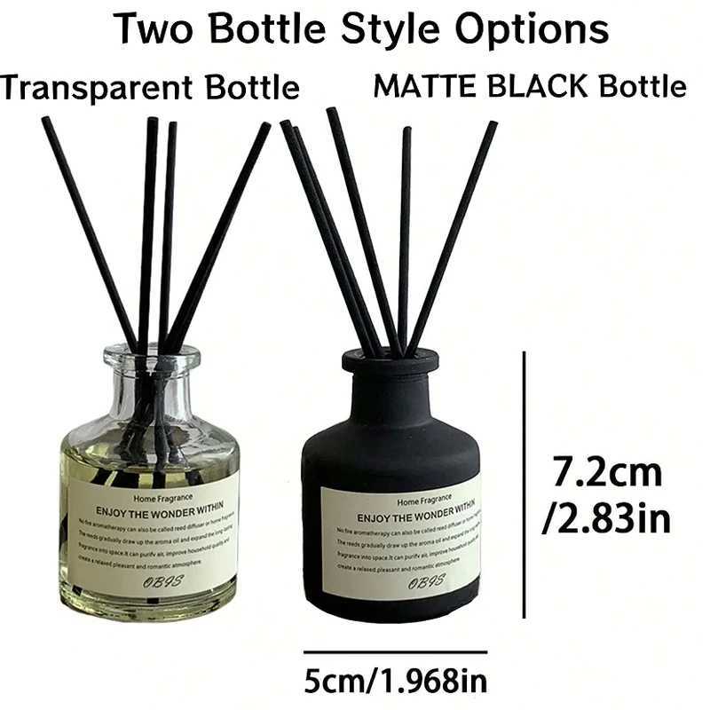 50ml Fireless Aromatherapy Set Freesia Jasmine Fragrance Oil With Reed Diffuser Office Home Decoration Air Freshener Fragrance D260317