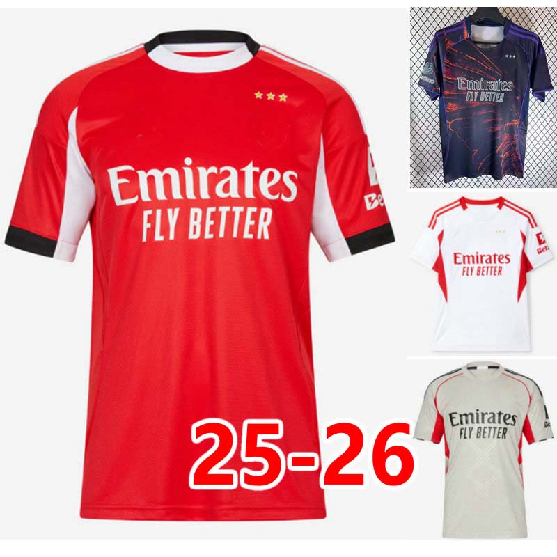 25 26 NERES RAFA soccer jerseys DI MARIA A.CABRAL KOKCU Camiseta 2025 2026 Football shirt OTAMENDI CHIQUINHO MUSA AURSNES M.LEONARDO men kids maillot de futol size S-4XL