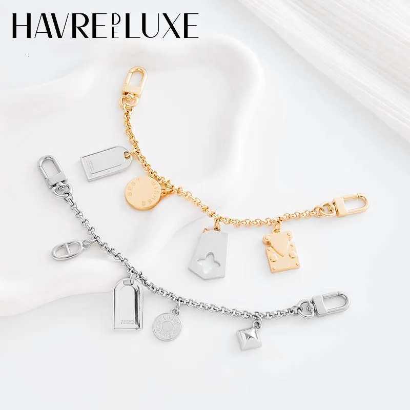 Fashion bag extended chain detailed workmanship for bucket bag shoulder strap decorative chain bag accessories H260318 - view 3