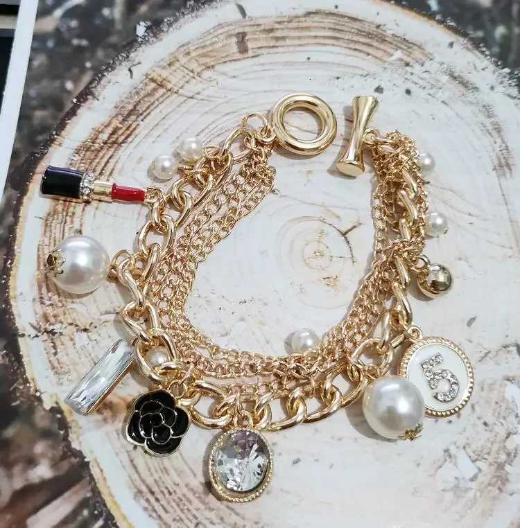 TrenDY Pearl Tassel for Women Bijoux Crystal No5 Luxury Pulseiras Feminina Gift Jewelry H260318 - view 6