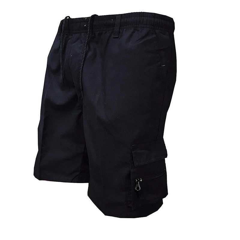 Fashion Mens Cargo Shorts Mens Casual Pants Casual Big Pocket Sports Slacks Cargo Panels Trousers Plus Size for Male M260318