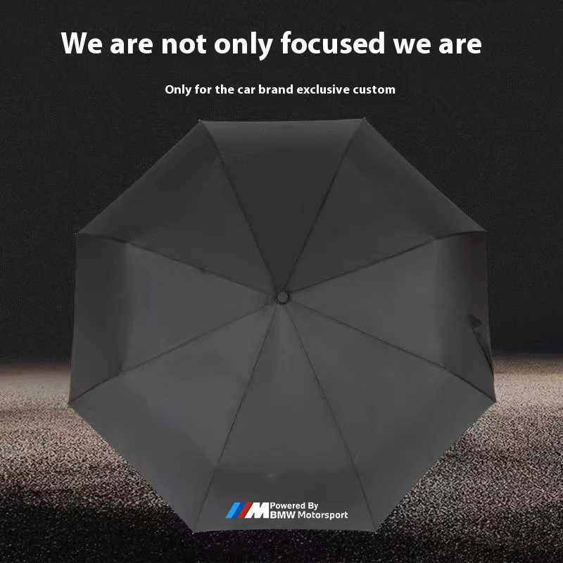 For BMW M Motorsport F10 F15 F25 F30 G20 G30 E39 E46 E60 E90 X1 X3 X4 X5 X6 X7 Car Automatic Folding Windproof Sunshade Umbrella H260318 - view 6