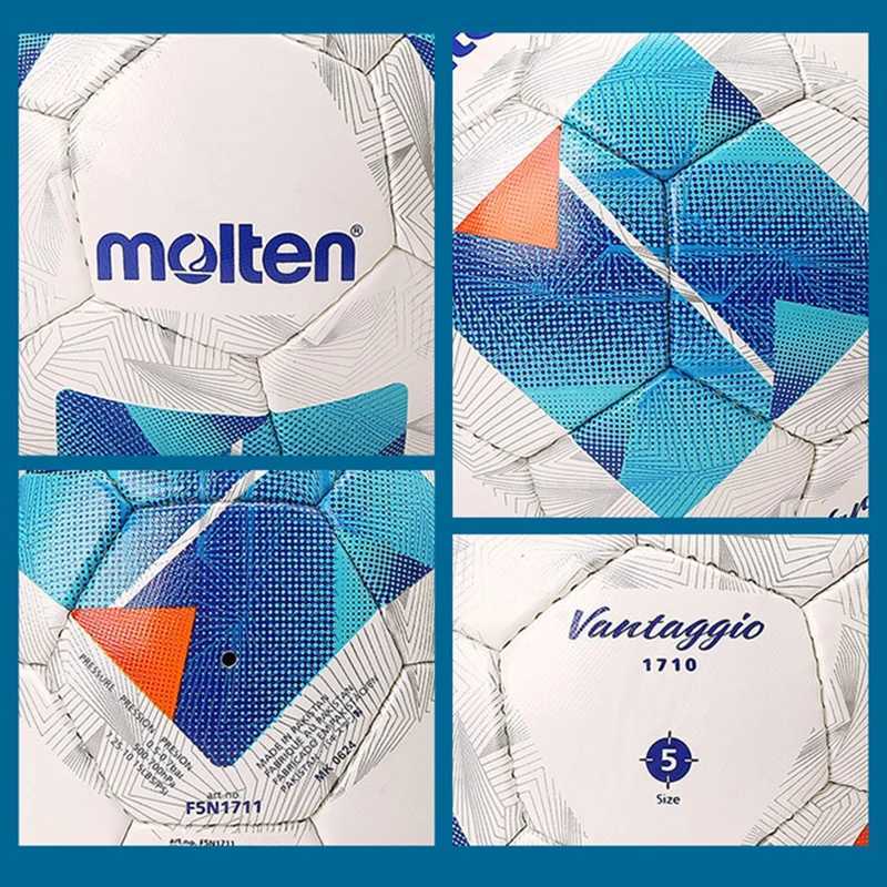 Molten 2025 Soccer Balls Size 5 Size 4 PVC/TPU Material High Quality Outdoor Football Training Match League Men futbol topu M260318